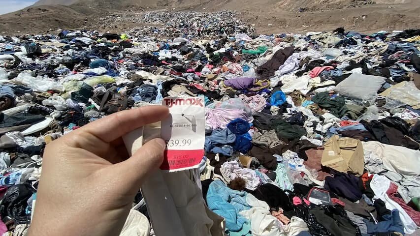 montaña de basura region de tarapacá alto hospicio